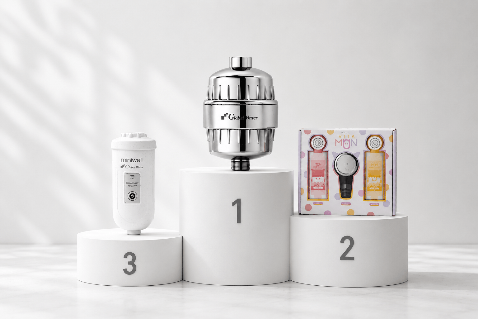 Ranking filtrów prysznicowych - TOP 3 filtrów pod prysznic